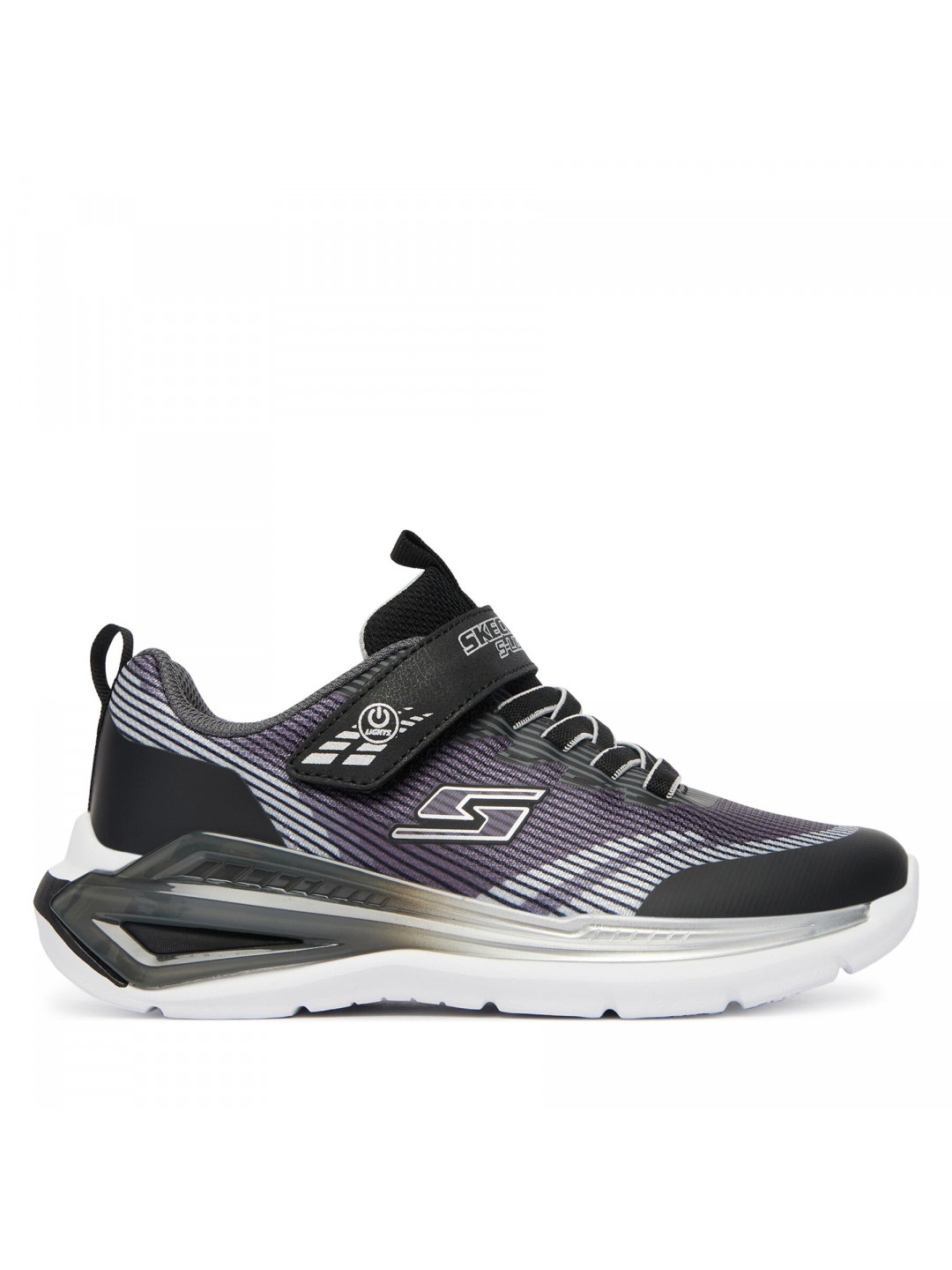 Sneakersy Skechers S Lights Tri-Namics 2 0 401661L BKSL Černá